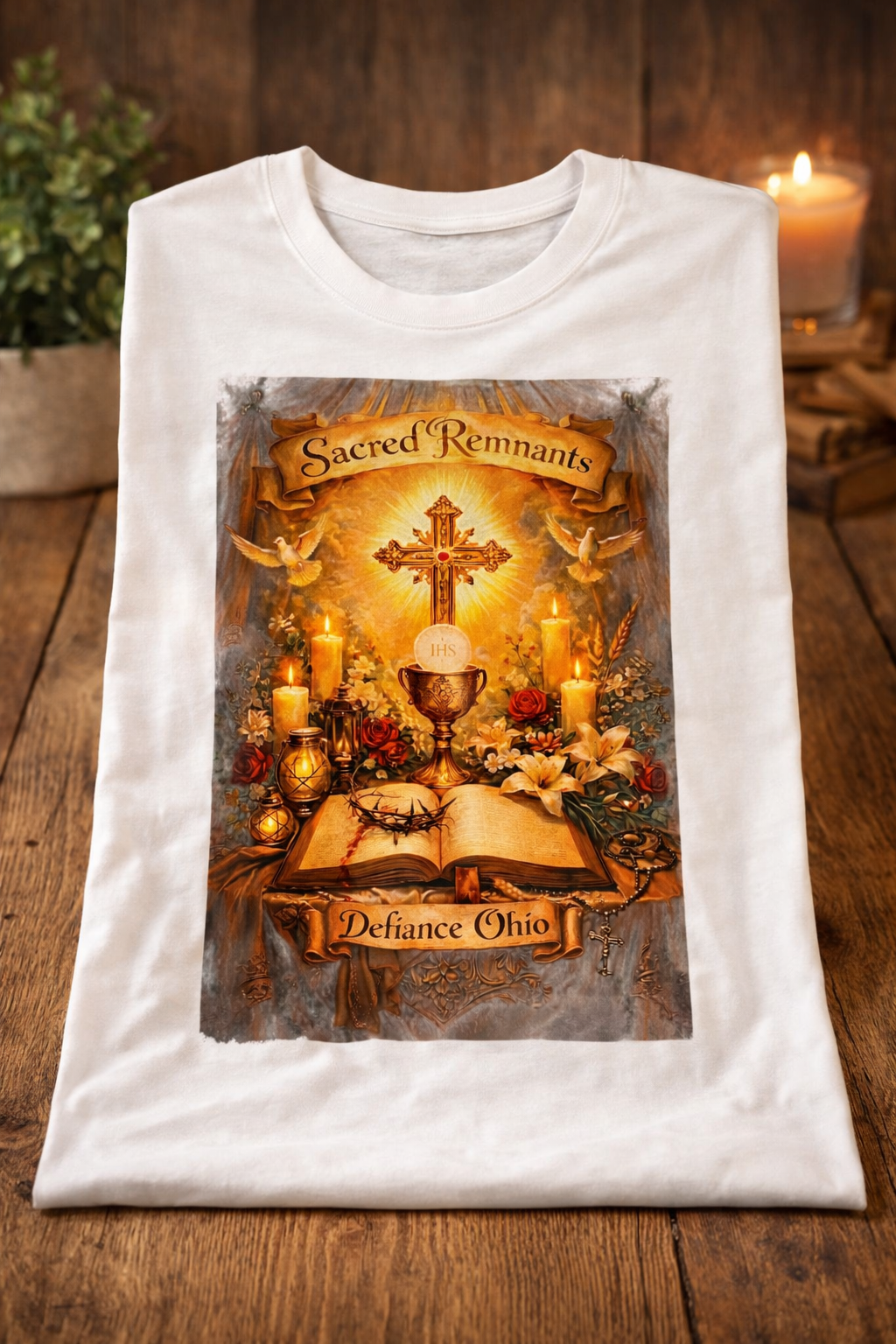 Sacred Remnants – Defiance Ohio Christian T-Shirt