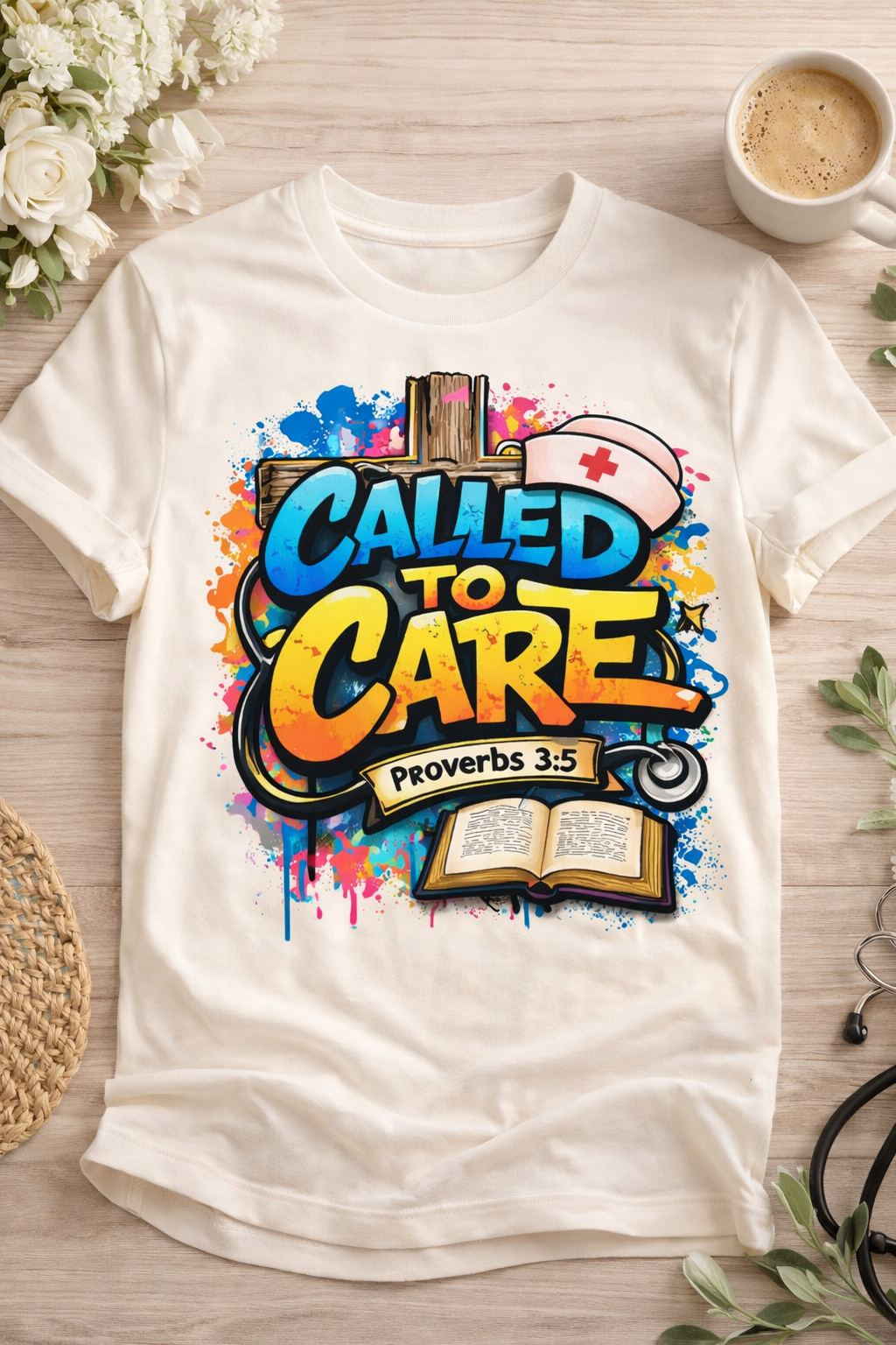Called to Care – Faith-Based Nurse Tee
