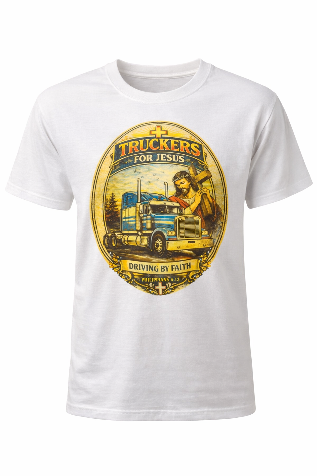 Truckers for Jesus – Driving by Faith Tee